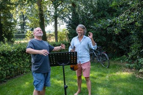 Vasks en Daniel repeteren (1)