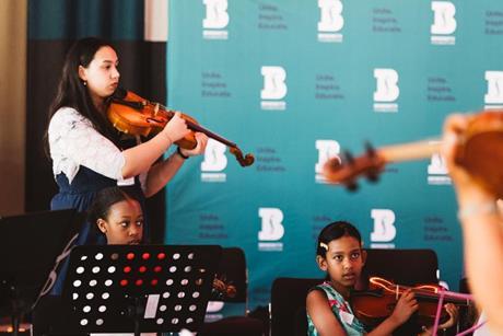 Danya taken at the Benedetti Sessions London 2025 photo by Mark Allan