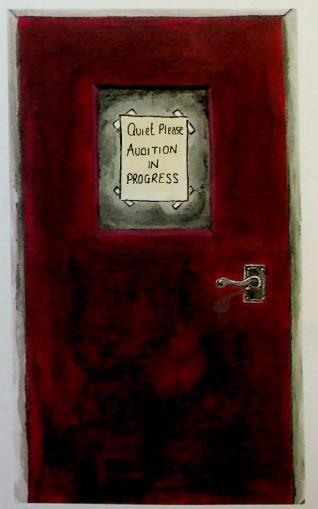 Audition door