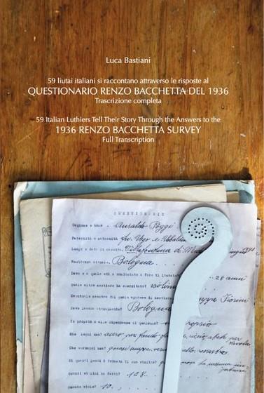 Questionario Renzo Bacchetta del 1936