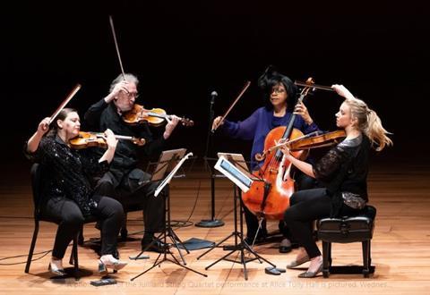Bold performances of Beethoven and Widmann from the Juilliard Quartet. Photo: Claudio Papapietro