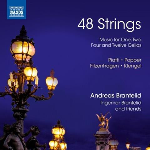 Andreas Brantelid et al: 48 Strings: Music for one, two, four and twelve cellos