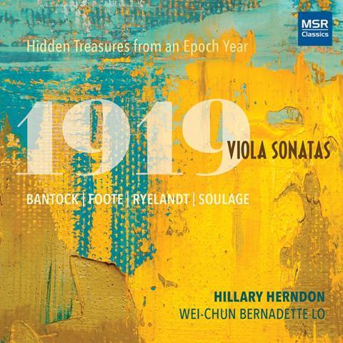 Hillary Herndon: 1919 Viola Sonatas
