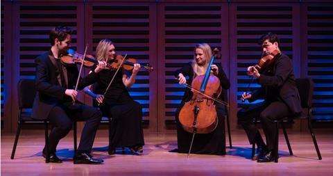 Piatti Quartet. Photo: Venetia Jollands