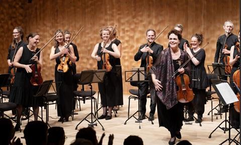 Tabea Zimmermann and Ensemble Resonanz: a true collaborative spirit. Photo: Jann Wilken