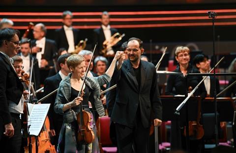 Never a clichéd note from Isabelle Faust. Photo: Chris Christodoulou/BBC