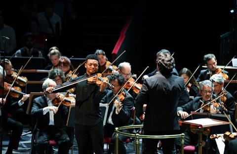 Randall Goosby: serenely floated colours. Photo: Chris Christodoulou/BBC