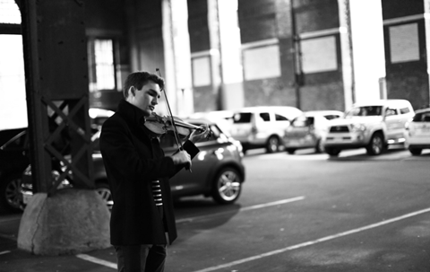 Violinist Alexi Kenney. Photo: Yang Bao