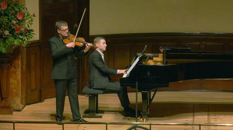 An exploration of Vienna from Frank Peter Zimmermann and Dmytro Choni. Photo: Darius Weinberg/Wigmore Hall