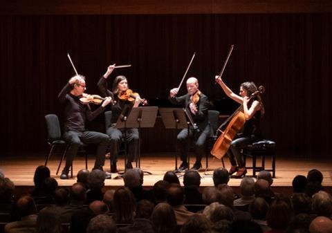 The Carducci Quartet embarks on a Shostakovich journey. Photo: Ed Maitland-Smith