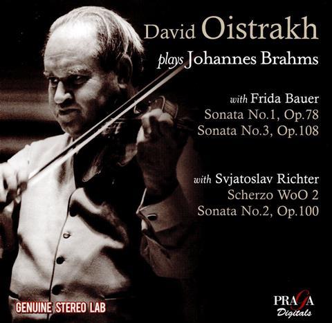 ◎オイストラフ / ブラームス＆タルティーニ：ヴァイオリン・ソナタ OISTRAKH / BRAHMS: VIOLIN SONATA VDC-1126 MELODIYA◎