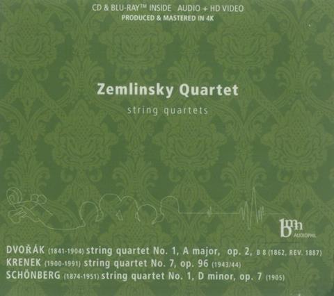 Dvorák: String Quartet no.1 in A major op.2. Krenek: String