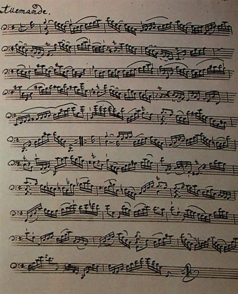 Bach fascmile