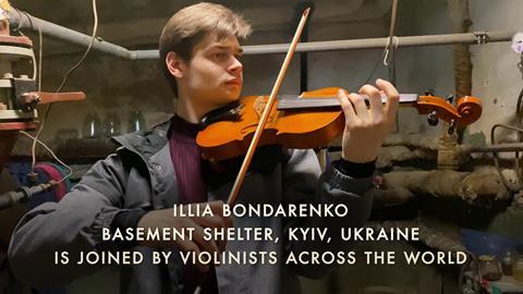 ViolinistsSupportUkraine - Illia