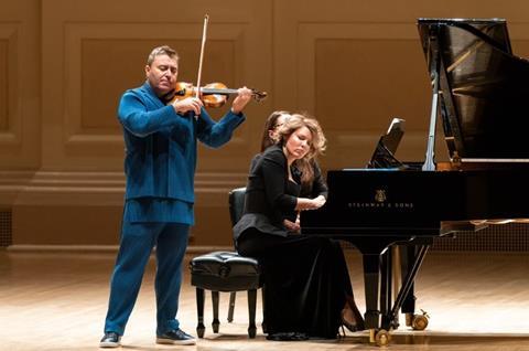 A marathon of virtuosity from Vengerov and Osetinskaya. Photo: Fadi Kheir