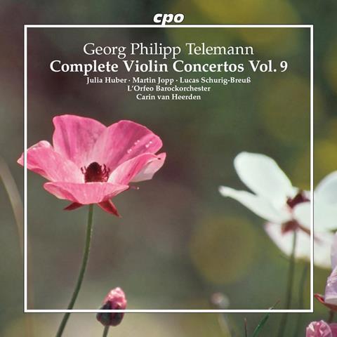 Julia Huber, Martin Jopp: Telemann Complete Violin Concertos Vol.9