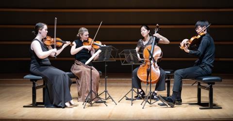 A memorable Philadelphia debut from the Terra Quartet. Photo: A.R. Brown