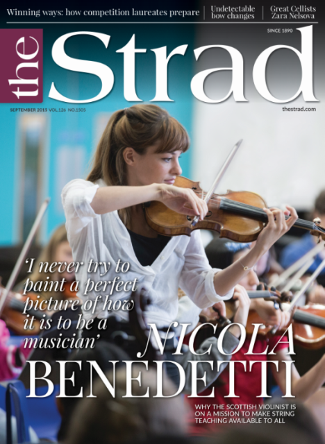 Violinist Nicola Benedetti talks about her mission to make string teaching available for all