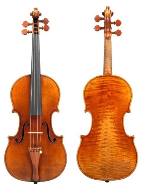 1859 Vuillaume violin