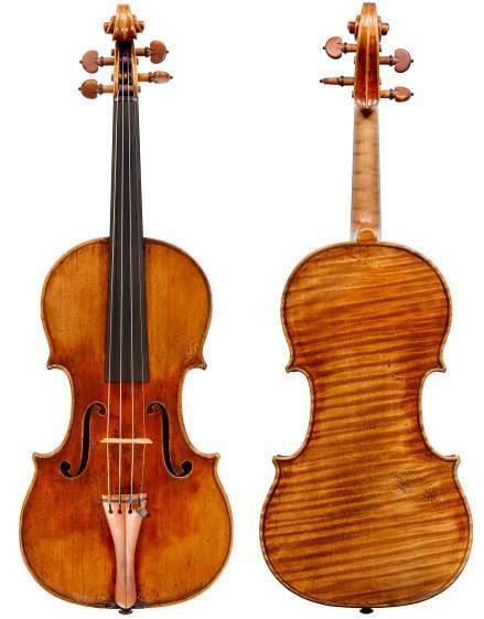 The c.1709 'Scotta' Stradivari violin. Photos: Tarisio