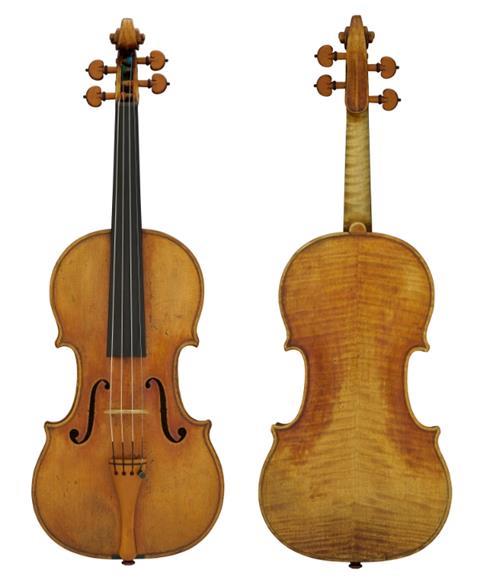 1713c 'G Schonau' Stradivari violin