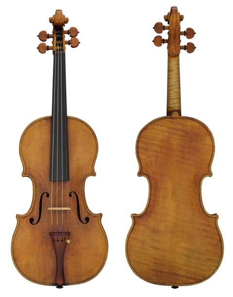 1727 'Eugenio di Barbaro' Stradivari violin