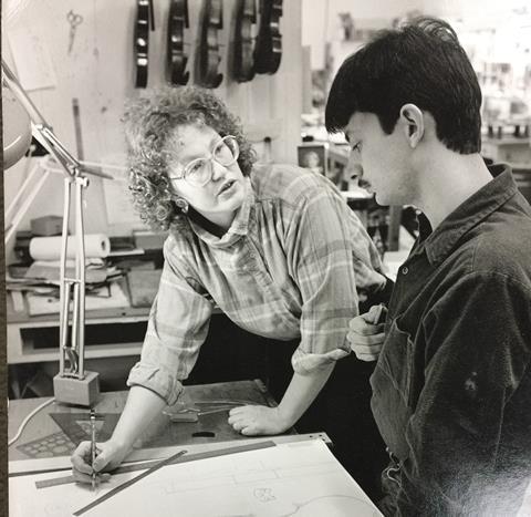 Duane Brewer Instruction in mechanical drawing crop