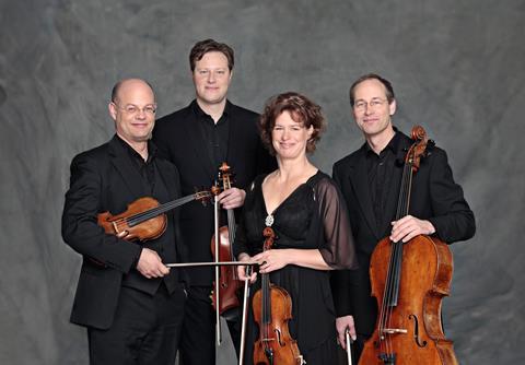 The Mandelring Quartet. Photo: Uwe Arens