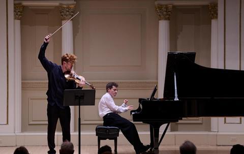 Blake Pouliot and Henry Kramer. Photo: Stefan Cohen