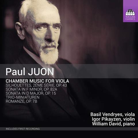 Basil Vendryes: Juon Chamber Music for Viola