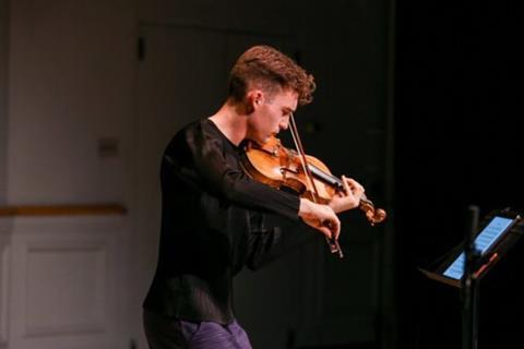 Violinist Alexi Kenney