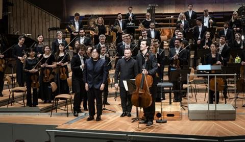 Bruno Delepelaire and friends. Photo: Stephan Rabold