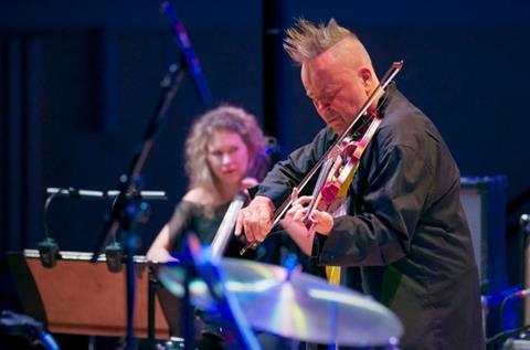 As passionate as ever: Nigel Kennedy. Photo: Emile Holba/EFG London Jazz Festival