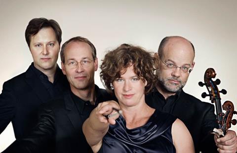 The Mandelring Quartet. Photo: Uwe Arens