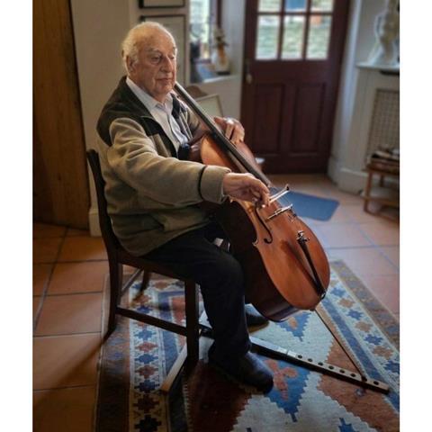 Cellist Bruno Schrecker