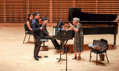 Miriam Fried gives a masterclass