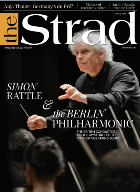 Berlin Philharmonic music director Simon Rattle discusses the mysteries of the orchestra's string sound