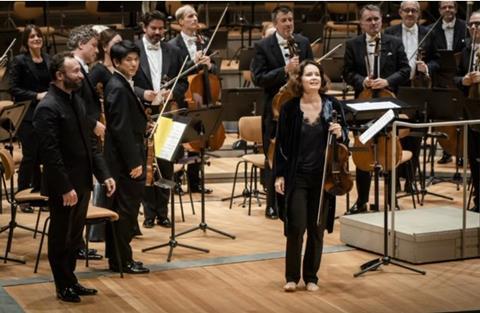 Patricia Kopatchinskaja and the Berlin Philharmonic