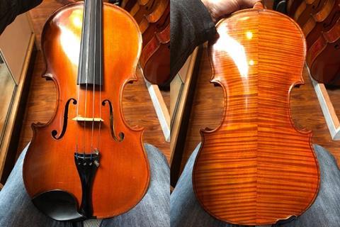 Emperor of Japan Viola front