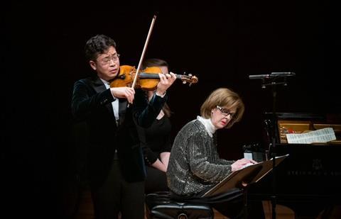 Paul Huang (violin) Anne-Marie McDermott (piano)