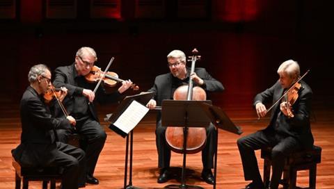 An affecting farewell from the Emerson Quartet. Photo: Mark Allan