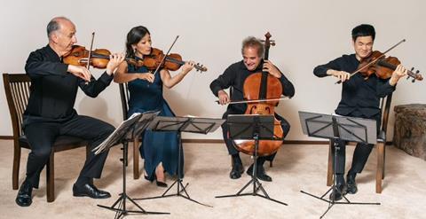 Takács Quartet. Photo: Amanda Tipton