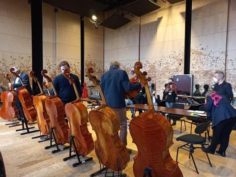 A selection of cellos submitted for the contest