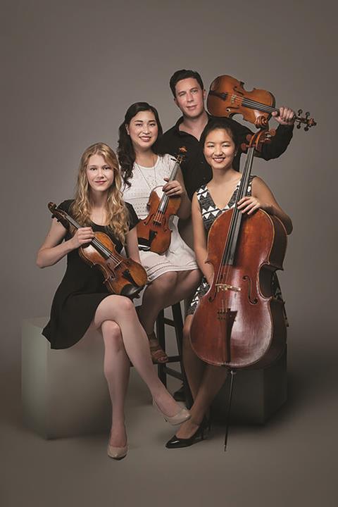 Ulysses Quartet. Photo: Matt Holler