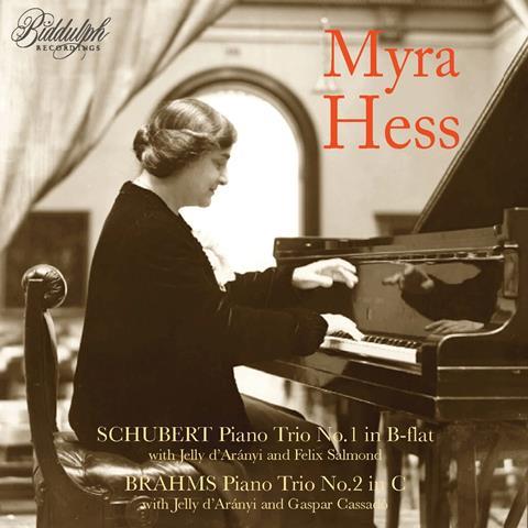 Myra Hess, Jelly d’Arányi, Felix Salmond, Gaspar Cassadó: Brahms, Schubert