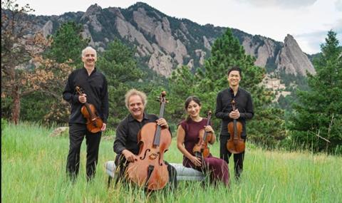 Takács Quartet. Photo: Amanda Tipton