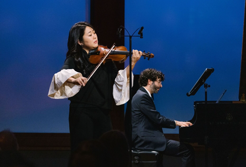 A heartfelt partnership from Kristin Lee and Michael Stephen Brown. Photo: CMS/Da Ping Luo