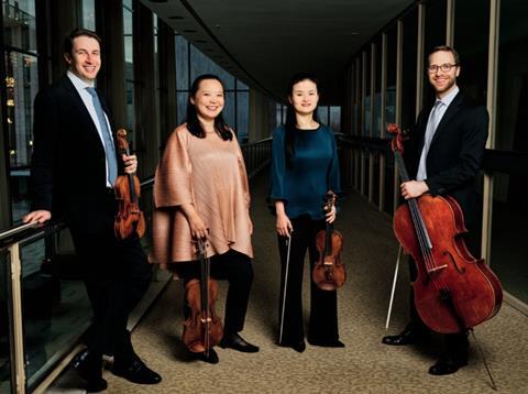 The Rosamunde Quartet. Photo: Rob Davidson
