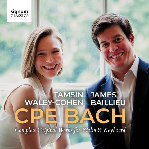 Tamsin Waley-Cohen: CPE Bach: Complete Works for Violin and Keyboard