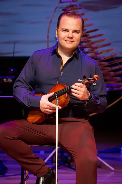 Matthew J. Detrick, Apollo Founder, Artistic Director and violinist, credit Lynn Lane